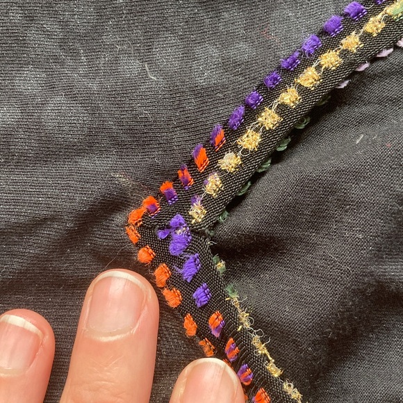 Custo Barcelona Black silver  V-Neck Top club wear - Picture 3 of 4